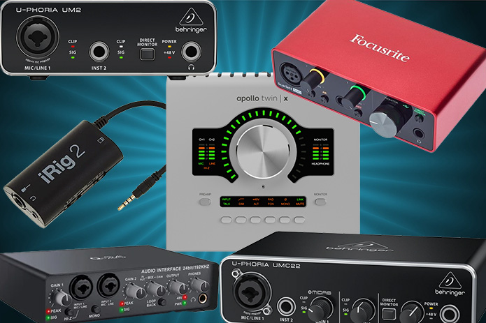 interface de áudio